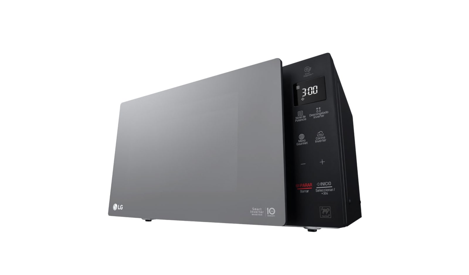 LG Horno de Microondas NeoChef™ .9 pies³ Negro con EasyClean™ y Smart Diagnosis , MS0936GIR