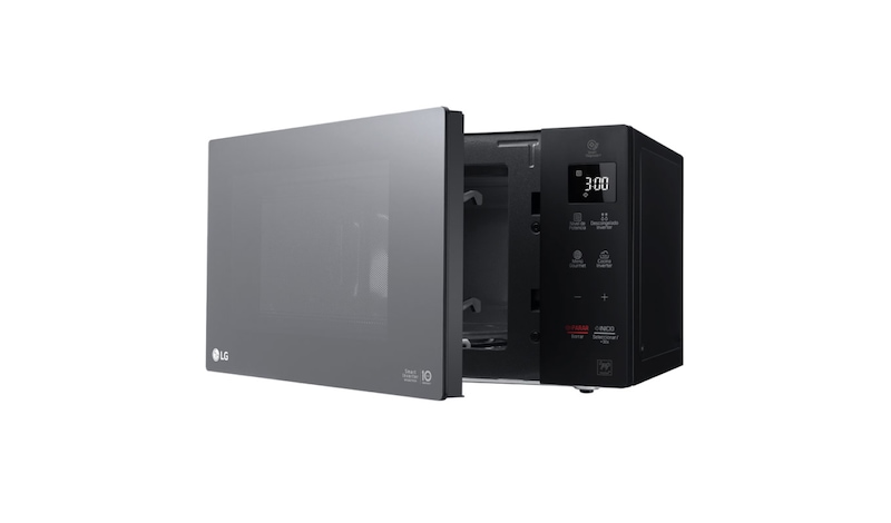 LG Horno de Microondas NeoChef™ .9 pies³ Negro con EasyClean™ y Smart Diagnosis , MS0936GIR