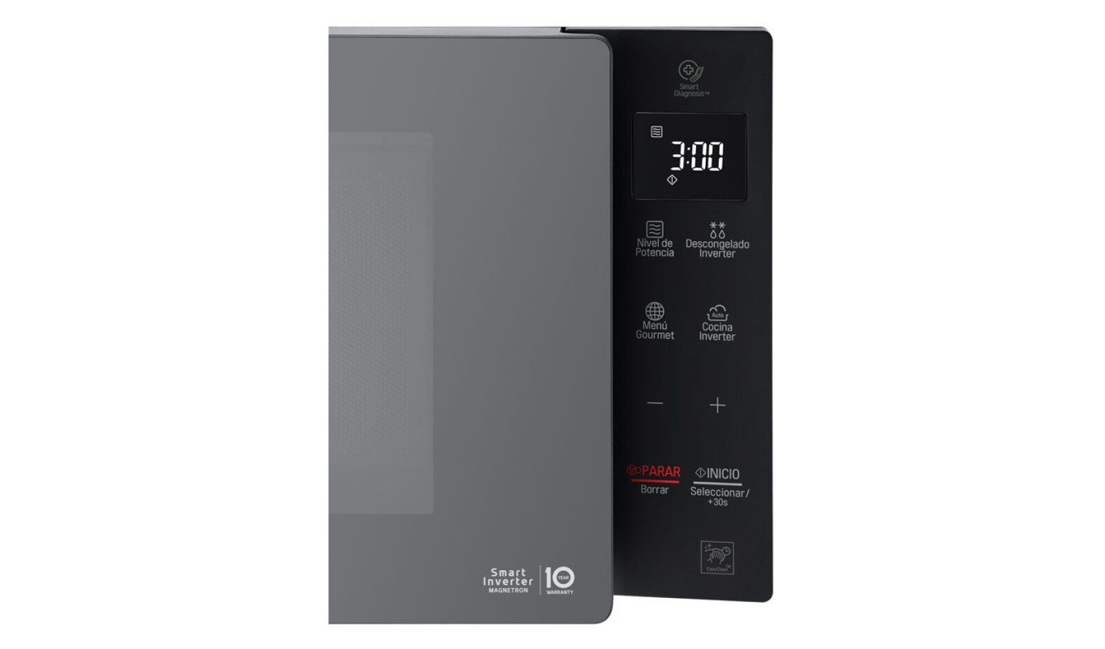 LG Horno de Microondas NeoChef™ .9 pies³ Negro con EasyClean™ y Smart Diagnosis , MS0936GIR