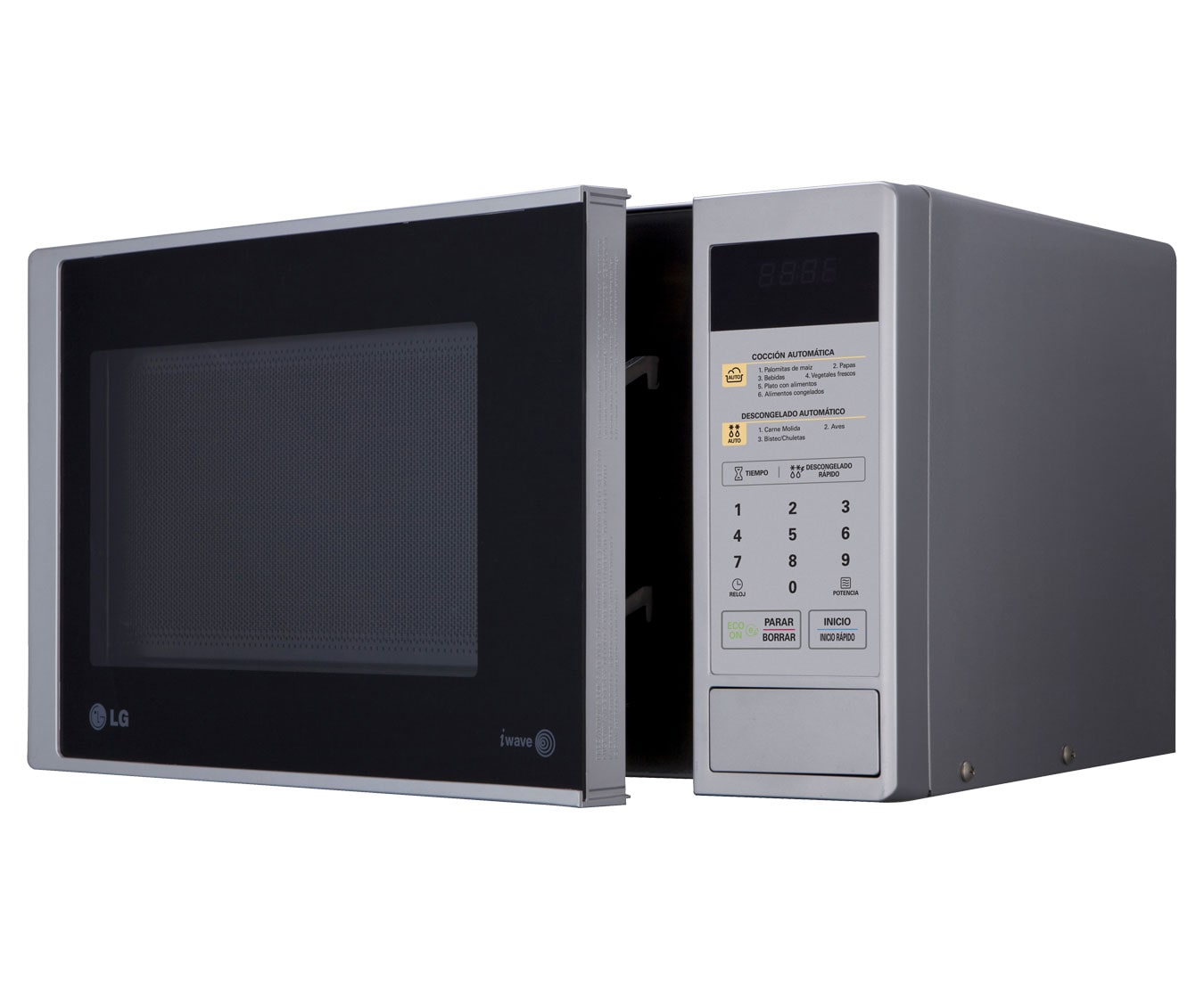 LG HORNO DE MICROONDAS LG SOLO 0.9 PIES³ SILVER, MS0942DS