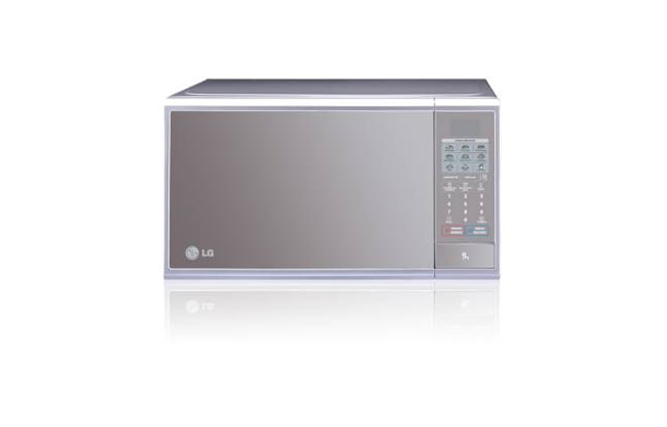 Vista frontal de Horno de Microondas NeoChef™ 1.1 pies³ Plata con EasyClean™ y Smart Diagnosis MS1140SL