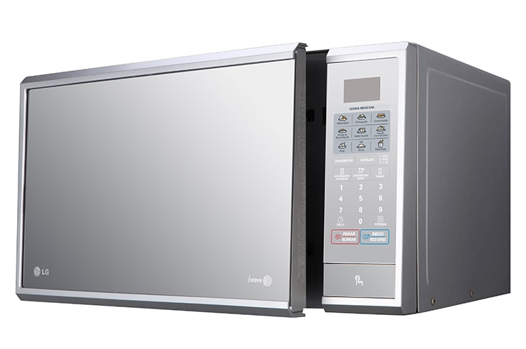 LG Horno de Microondas NeoChef™ 1.1 pies³ Plata con EasyClean™ y Smart Diagnosis, MS1140SL