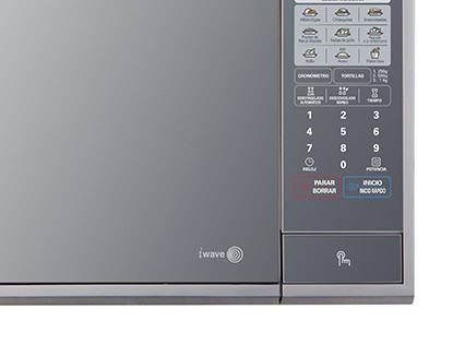 LG Horno de Microondas NeoChef™ 1.1 pies³ Plata con EasyClean™ y Smart Diagnosis, MS1140SL