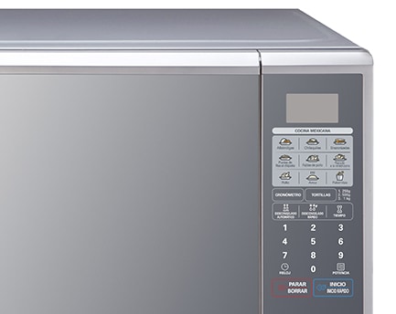 LG Horno de Microondas NeoChef™ 1.1 pies³ Plata con EasyClean™ y Smart Diagnosis, MS1140SL