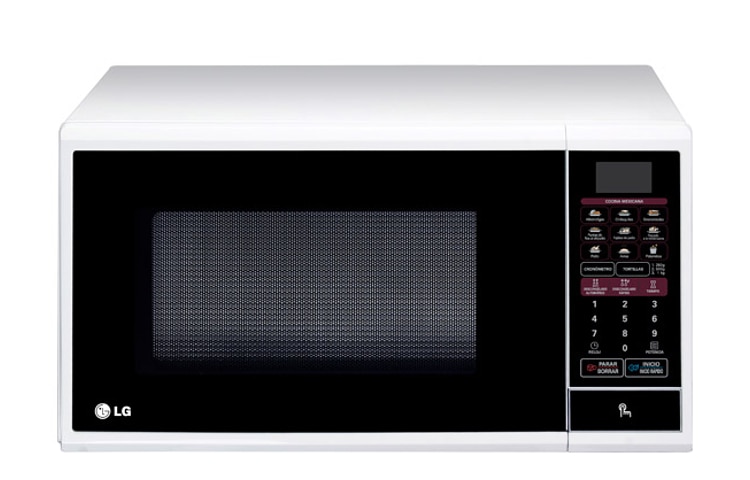 Vista frontal de Horno de Microondas Blanco de 1.1 pies³ MS1142W