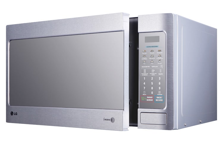 LG Horno de Microondas NeoChef™ 1.4 pies³ Plata con EasyClean™ y Smart Diagnosis, MS1143XT