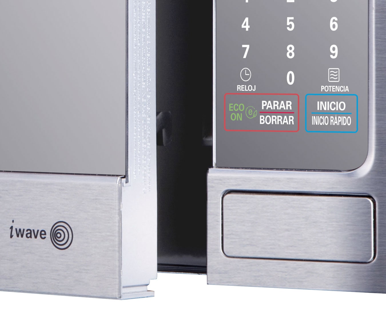LG Horno de Microondas NeoChef™ 1.4 pies³ Plata con EasyClean™ y Smart Diagnosis, MS1143XT
