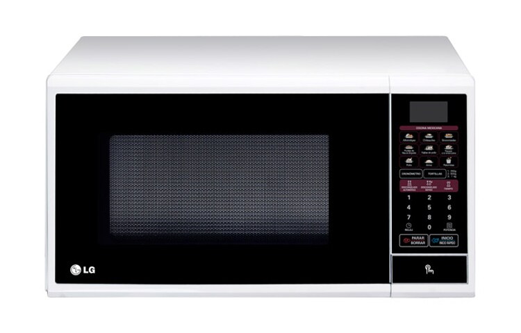 Vista frontal de Horno de Microondas Blanco de 1.4 pies³ MS1442W