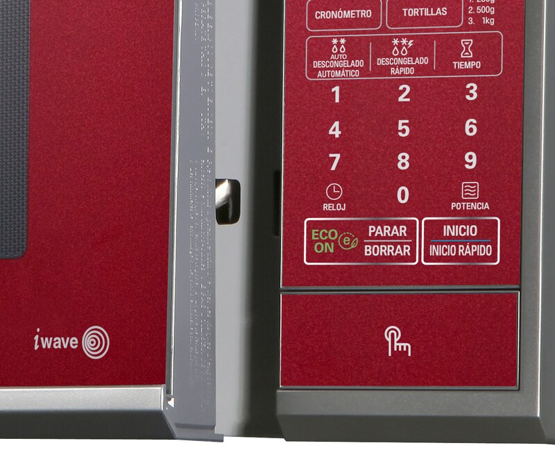 LG HORNO DE MICROONDAS LG SOLO 1.4 PIES³ ROJO, MS1443SR