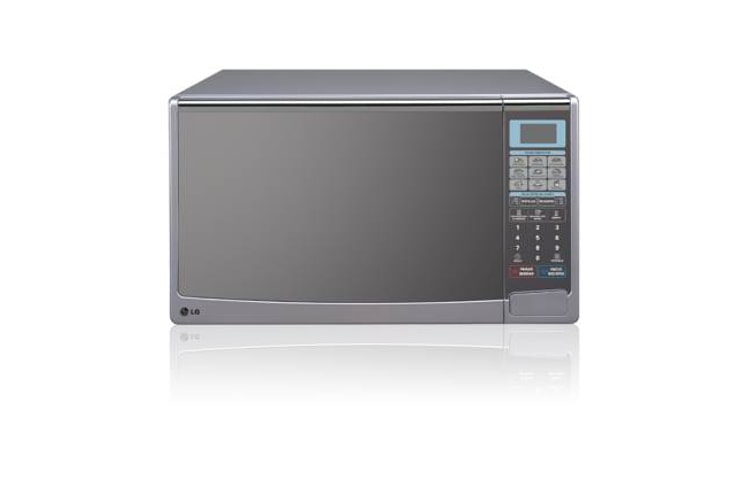 Vista frontal de Horno de Microondas Espejo Blanco de 1.4 pies³ MS1449CS