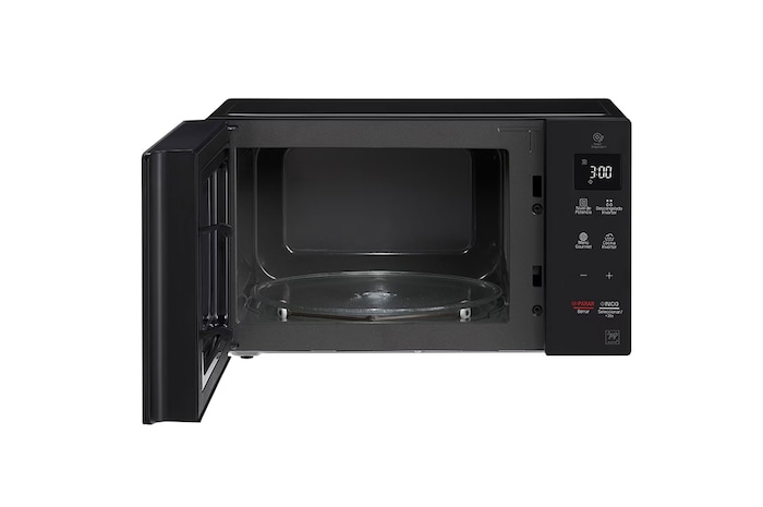 front view with open door without food