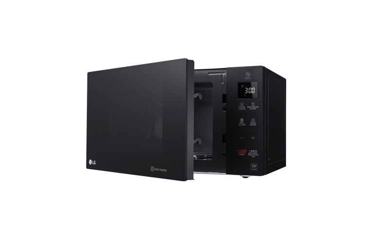 LG Horno de Microondas NeoChef™ 1.5 pies³ Negro con EasyClean™ y Smart Diagnosis, MS1536GIS