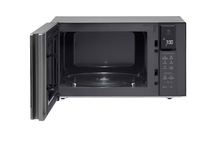 front view with door open