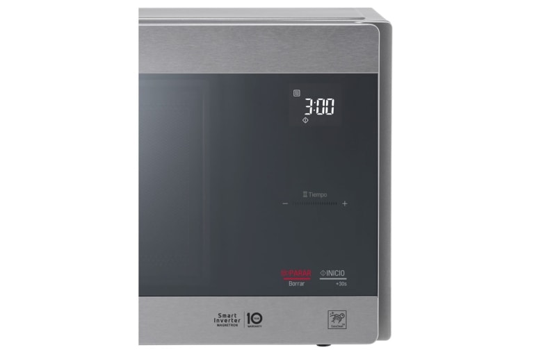 LG Horno de Mircoondas NeoChef™ 42L Plata con Easy Clean y Smart Diagnosis, MS1596CIR