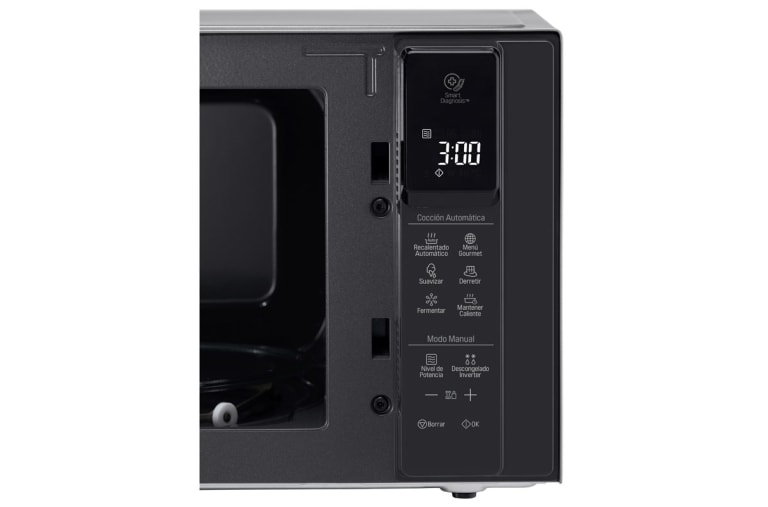 LG Horno de Mircoondas NeoChef™ 42L Plata con Easy Clean y Smart Diagnosis, MS1596CIR