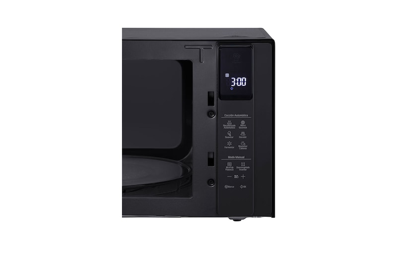 CONTADOR HORNO DE MICROONDAS NEOCHEF NEGRO CON EASYCLEAN