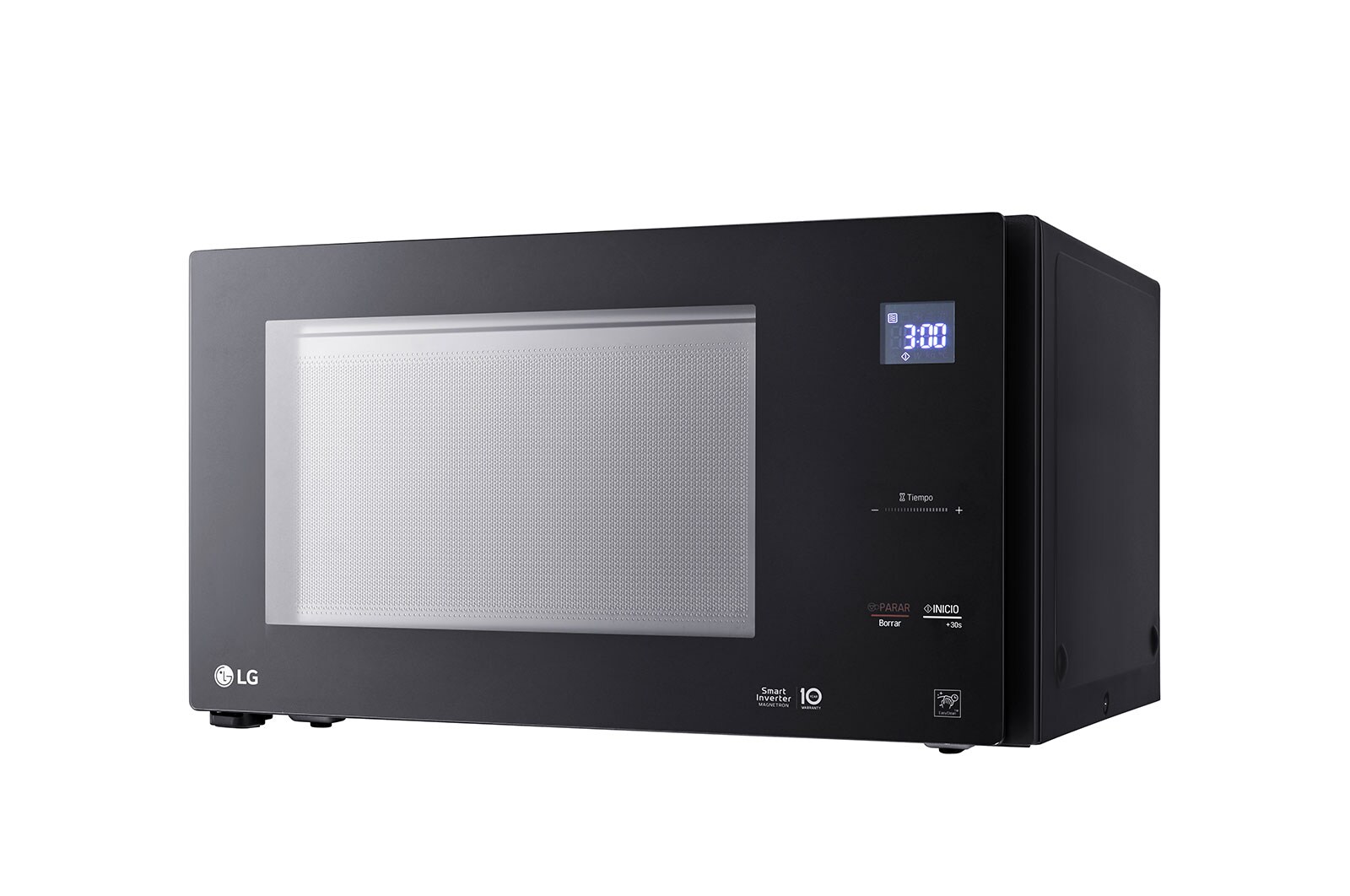 LATERAL HORNO DE MICROONDAS NEOCHEF NEGRO CON EASYCLEAN 