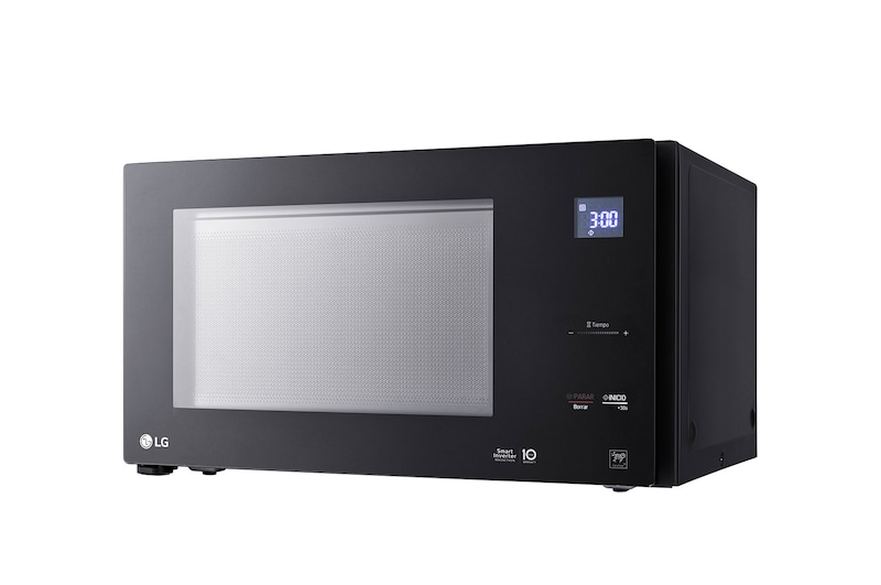 LATERAL HORNO DE MICROONDAS NEOCHEF NEGRO CON EASYCLEAN