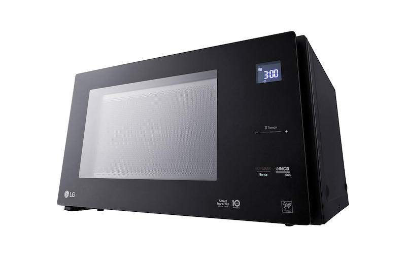 LATERAL HORNO DE MICROONDAS NEOCHEF NEGRO CON EASYCLEAN