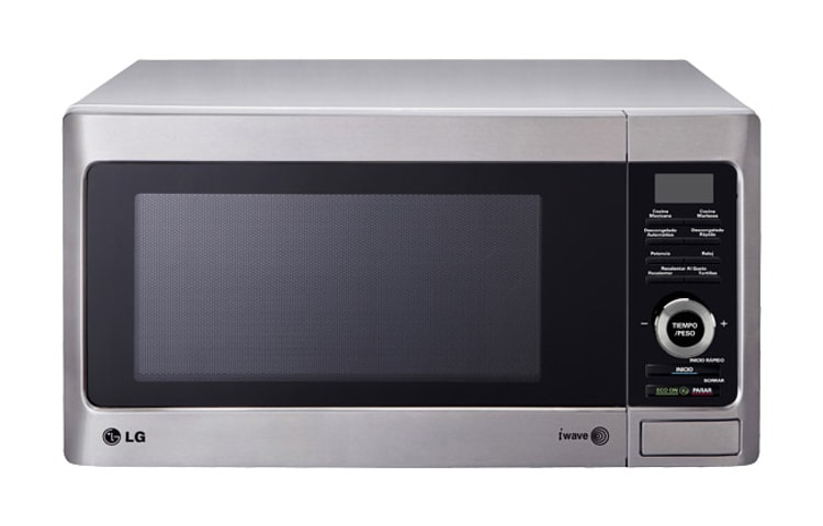Vista frontal de Horno de Microondas LG SOLO SERIE RENAISSANCE 2.0 Pies³ - Acero Inoxidable MS2082XT