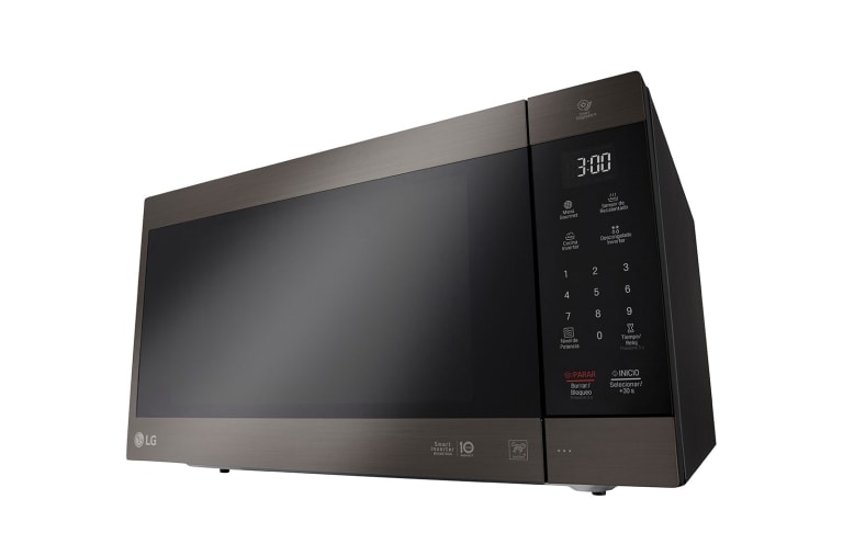 LG Horno de Microondas NeoChef™ 2 pies³ Negro con EasyClean™ y Smart Diagnosis, MS2097HST
