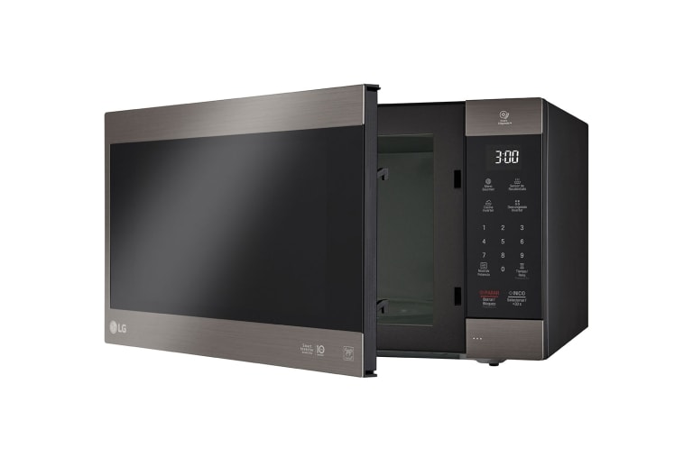 LG Horno de Microondas NeoChef™ 2 pies³ Negro con EasyClean™ y Smart Diagnosis, MS2097HST