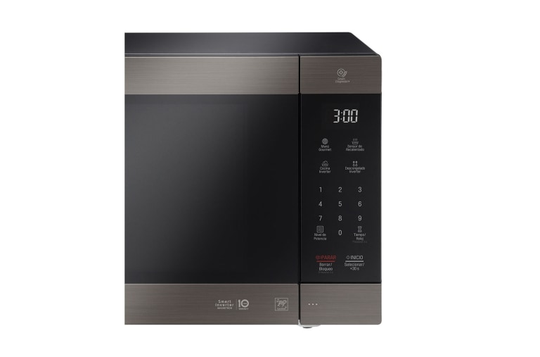 LG Horno de Microondas NeoChef™ 2 pies³ Negro con EasyClean™ y Smart Diagnosis, MS2097HST