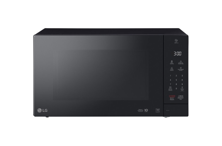 LG Horno de Microondas NeoChef™ 2 pies³ Negro con EasyClean™ y Smart Diagnosis, MS2097JSS