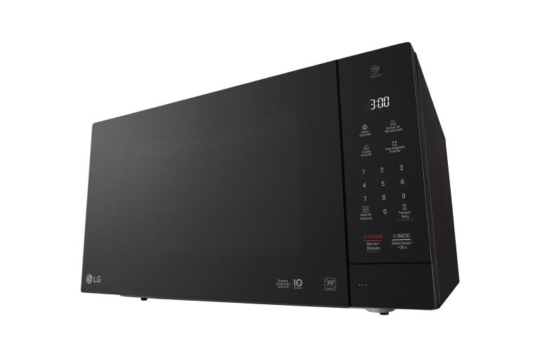 LG Horno de Microondas NeoChef™ 2 pies³ Negro con EasyClean™ y Smart Diagnosis, MS2097JSS