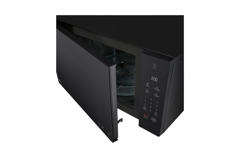 LG Horno de Microondas NeoChef™ 2 pies³ Negro con EasyClean™ y Smart Diagnosis, MS2097JSS