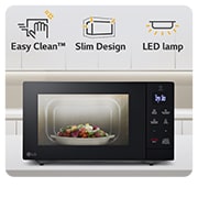 LG Horno de Microondas LG  NeoChef™ Slim capacidad  1.1 pies³ - Negro - MS3032JAS, MS3032JAS