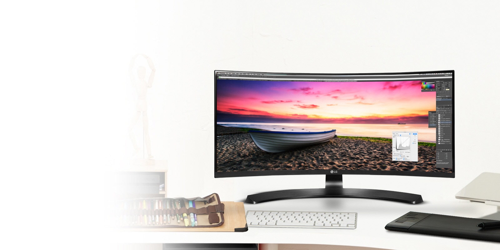 LG 29UC88-B 29インチ/曲面 ウルトラワイド ワイドモニター LG