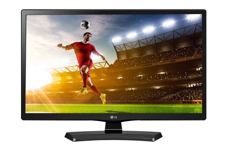 Vista frontal de TV Monitor LG 24&#34; (23.6&#34; Diagonal) 24MT48DF