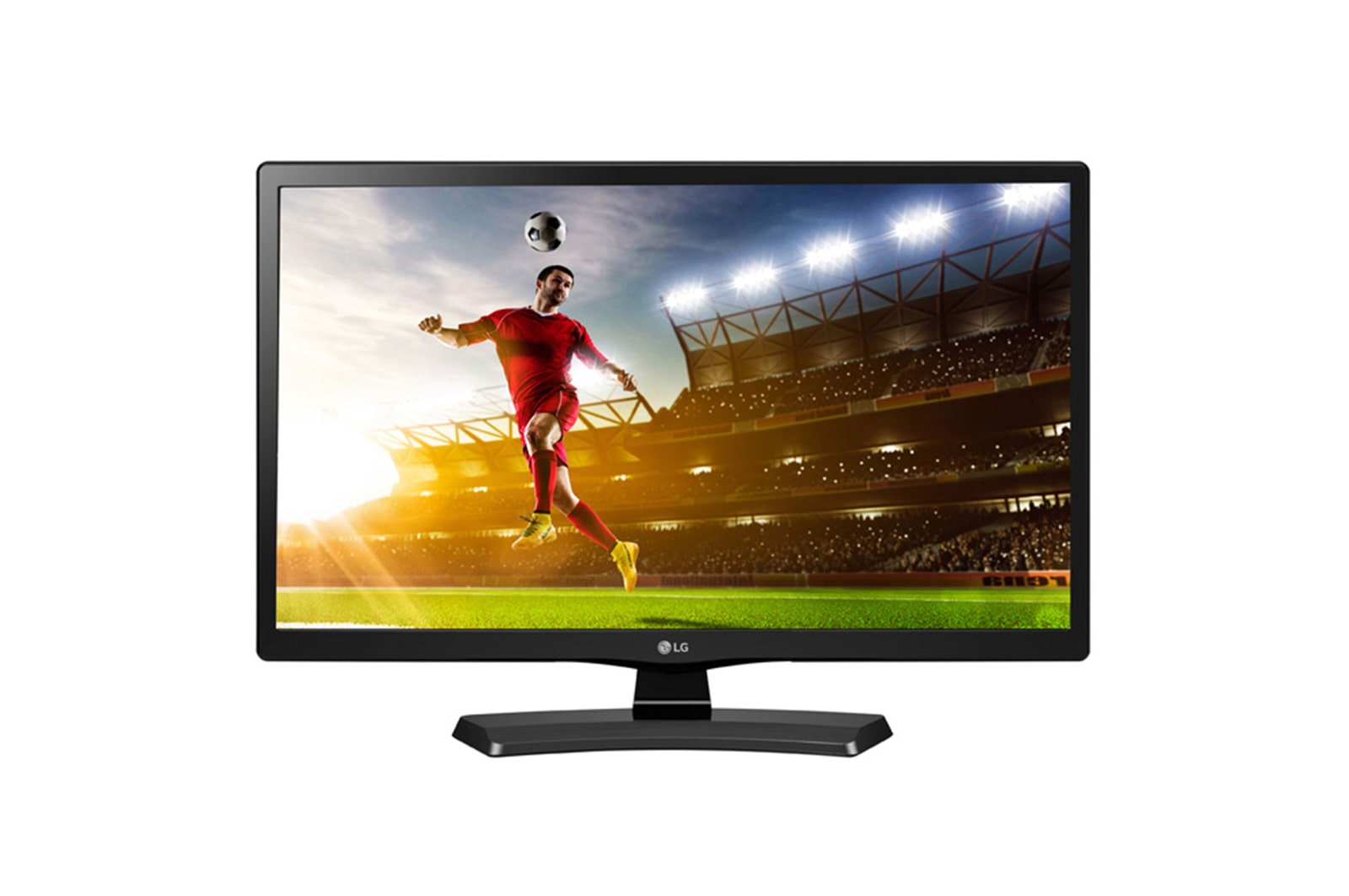 Vista frontal de TV Monitor LG 24" (23.6" Diagonal) 24MT48DF
