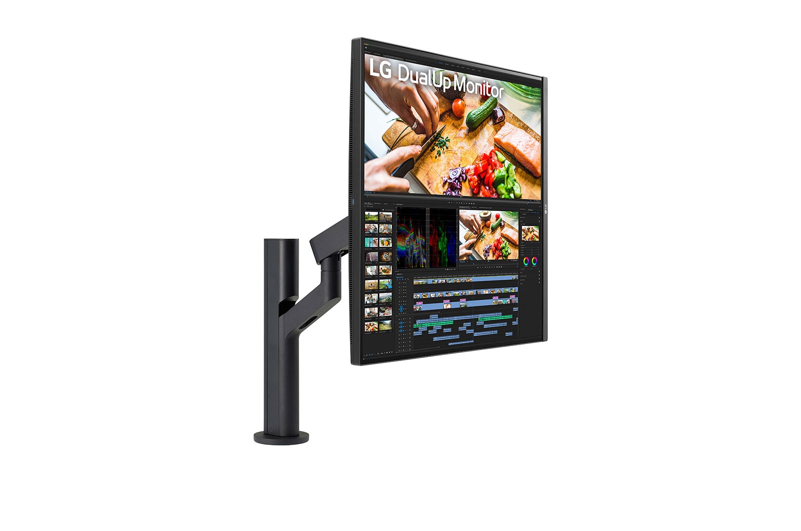 LG Monitor LG DualUp de 28 pulgadas 16:18 con pantalla Nano IPS SDQHD con Soporte Ergo y entrada USB tipo C, 28MQ780-B