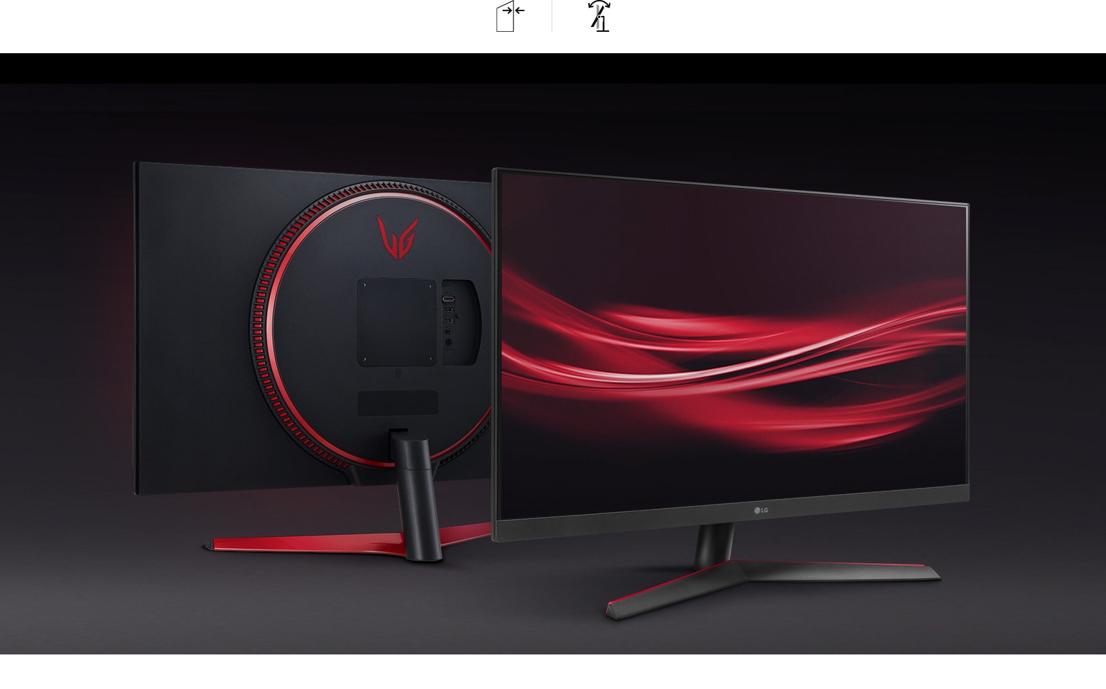 LG Monitor Gaming LG UltraGear™ QHD de 31,5'' con 165 Hz, 1 ms MBR