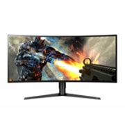Vista frontal de Monitor 34&#34; UltraWide® Gaming QHD Nano IPS Curvo con G-SYNC™ 34GK950G