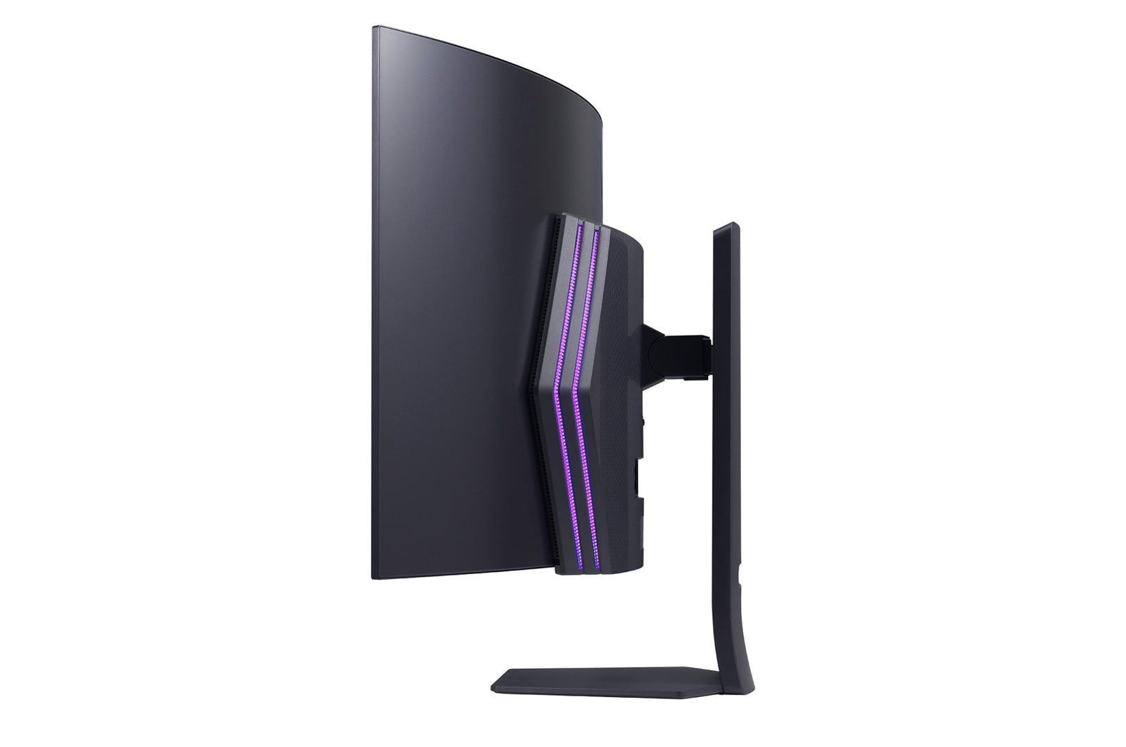 Side view with the light on