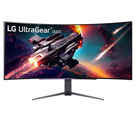 Monitor gaming curvo OLED UltraGear™ de 45” | 800R, DisplayHDR True Black 400, 240 Hz, 0.03 ms (GtG)