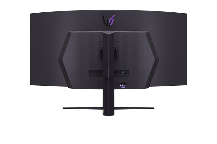 Rear view with lights off