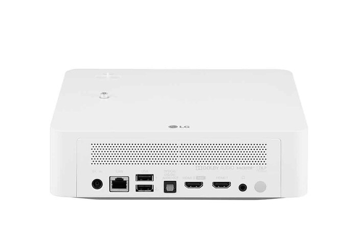 LG Proyector PF610P - LG CineBeam (hasta 120'', Lámpara LED RGBB, 1.000 lúmenes, Full HD 1920 x 1080, HDR10) 150.000:1, PF610P