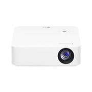 Vista frontal de Proyector LED LG CineBeam con batería incorporada PH30N