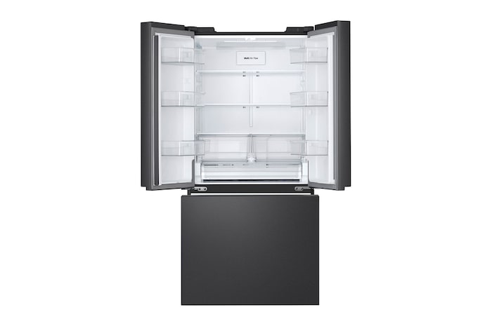 front open without  food stored