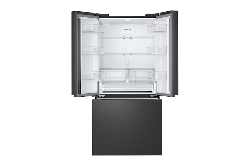 front open without  food stored