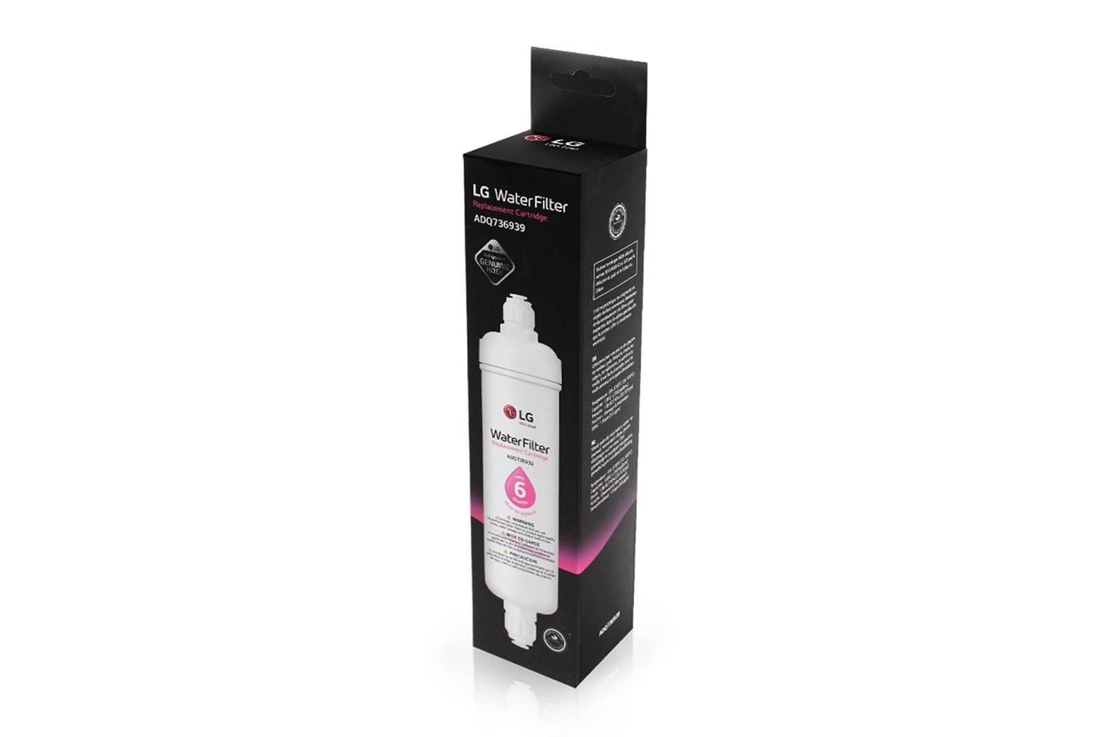 LG Filtro de Agua para Refrigerador <br>ADQ73693901, ADQ73693901