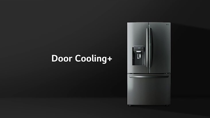 El aire frío llega a todas las zonas del refrigerador, incluida la puerta, para, mantener una temperatura constante de arriba abajo y conservar todos los alimentos frescos y deliciosos.