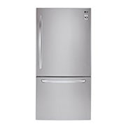 LG Refrigerador  con Congelador Abajo  22 pies cúbicos - Acero Inoxidable con Autodiagnóstico Smart Diagnosis™  | LINEAR INVERTER, GB22BGS