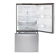 LG Refrigerador  con Congelador Abajo  22 pies cúbicos - Acero Inoxidable con Autodiagnóstico Smart Diagnosis™  | LINEAR INVERTER, GB22BGS