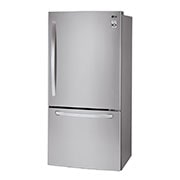 LG Refrigerador  con Congelador Abajo  22 pies cúbicos - Acero Inoxidable con Autodiagnóstico Smart Diagnosis™  | LINEAR INVERTER, GB22BGS