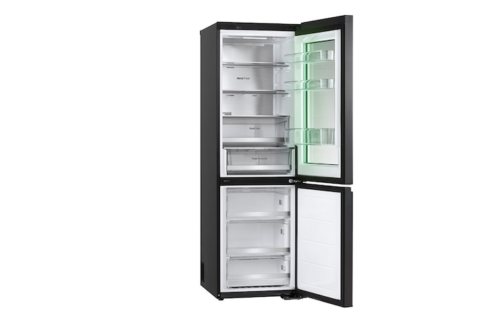 Front side open view